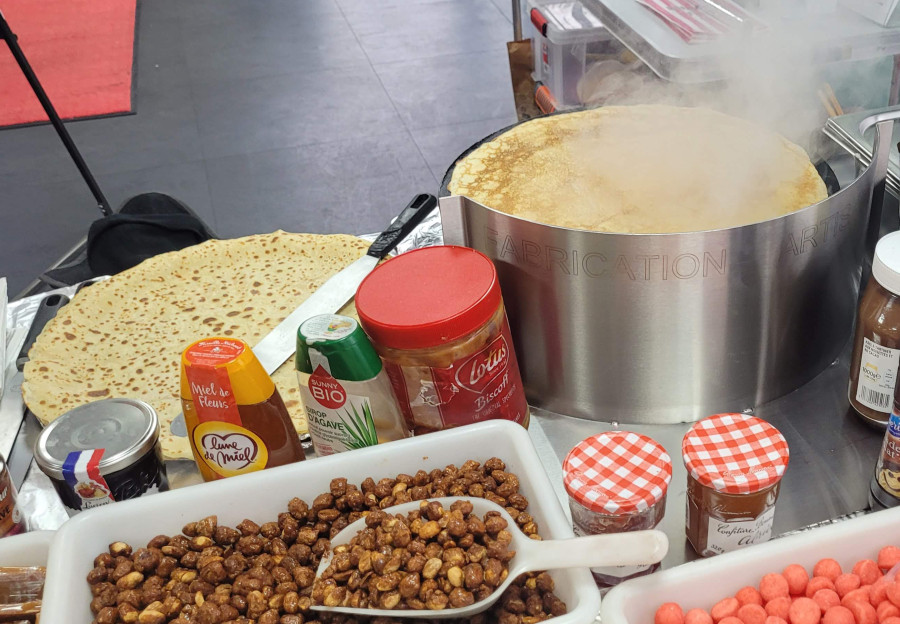Bonnes crêpes chez Delphine et Yan